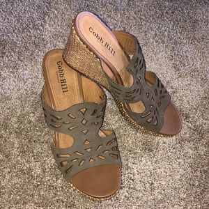 Brand New Cobb Hill Slip On Wedges